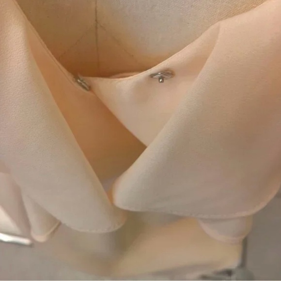 NEW BCBG Generation Short Ruffle Dress In Light Pink - Size Small - Picture 3 of 6